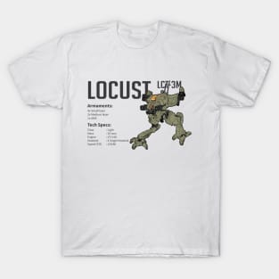 Mechwarrior Locust LCT-3M (light) T-Shirt